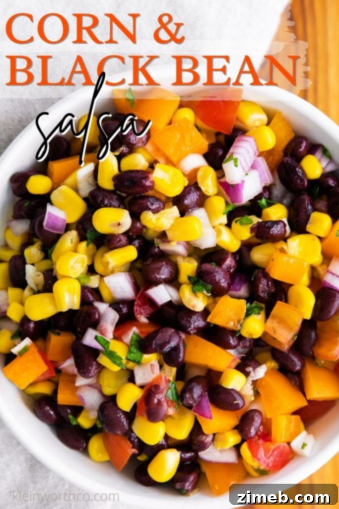 Corn and Black Bean Salsa