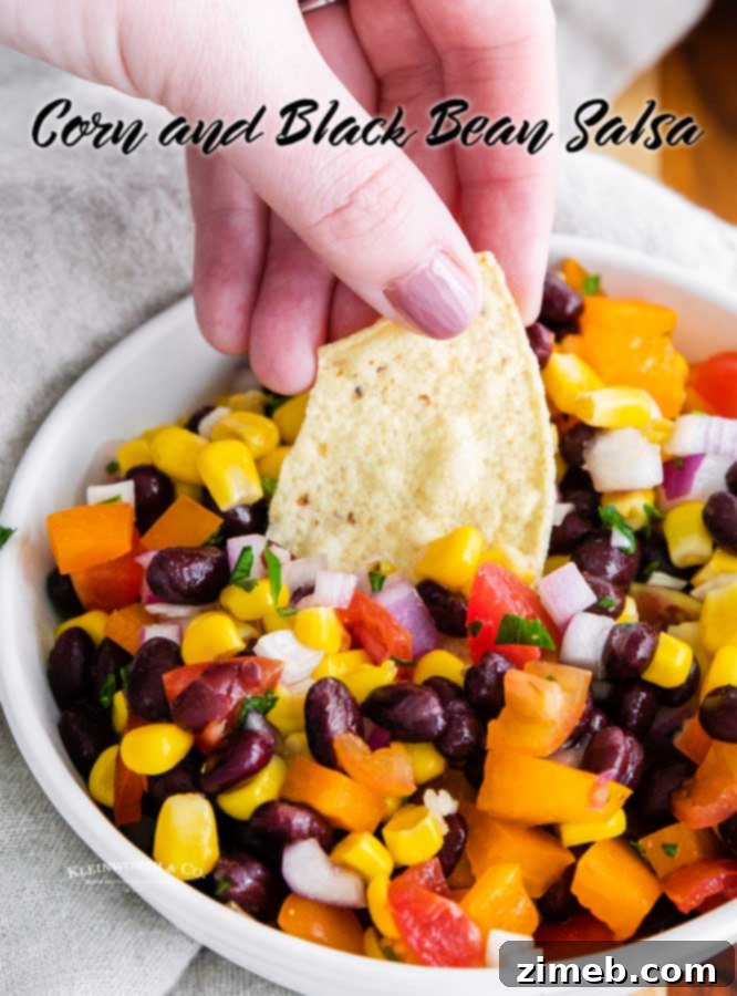 Corn and Black Bean Salsa
