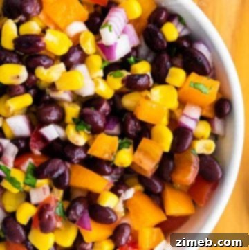 corn bean salsa