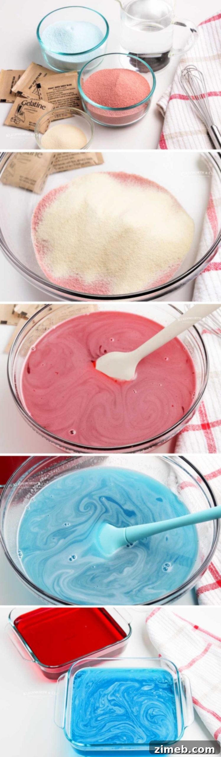 how to make Jello Jigglers step by step