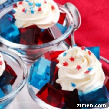 jello with whipped cream