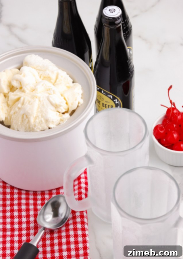 Whip Up a Root Beer Float 5 Ingredients to Make a Root Beer Float
