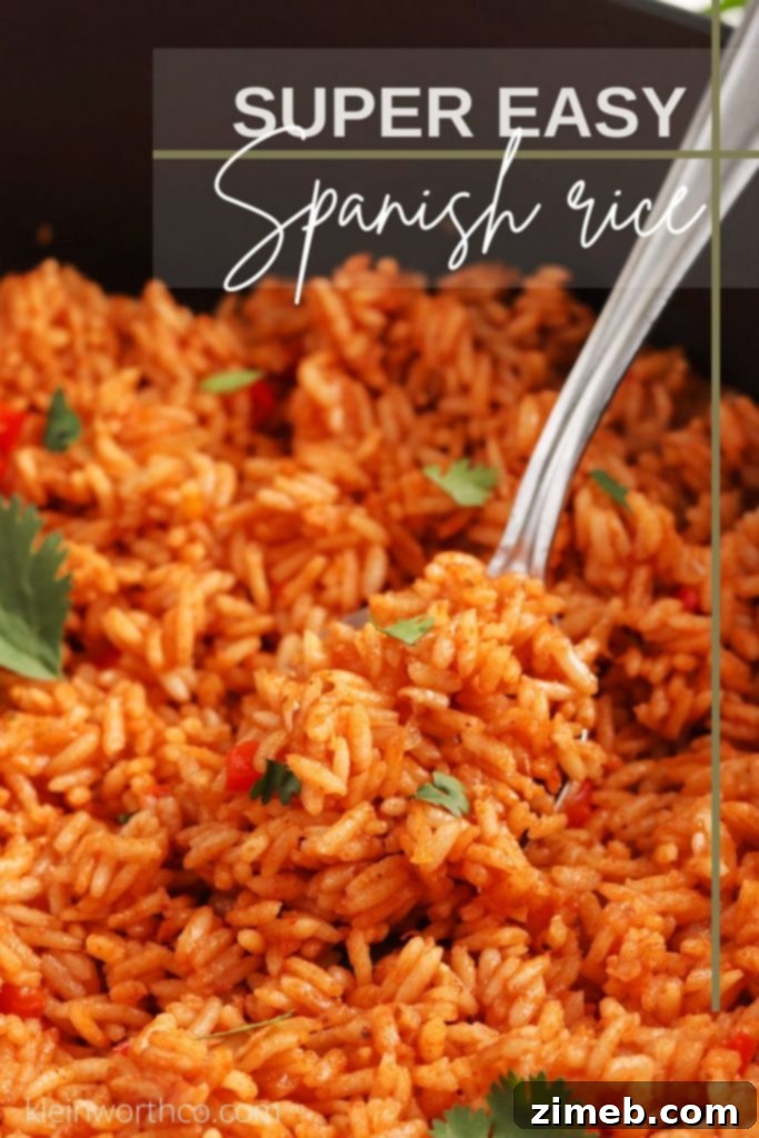 Flavorful Fiesta Rice 2 Easy Spanish Rice - a quick and delicious homemade rice side dish.