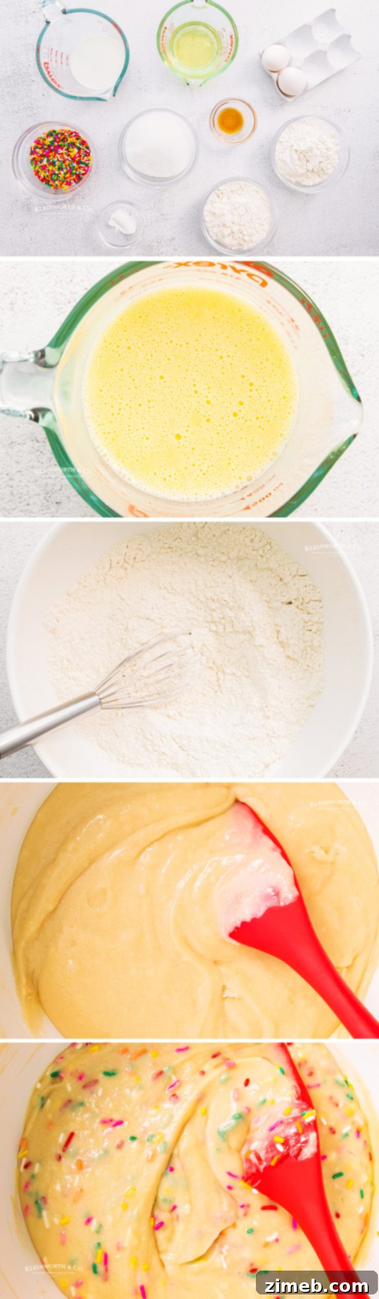 Festive Funfetti Cupcakes 7 How to make Funfetti Cupcakes with Cream Cheese Frosting