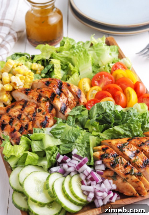 A hearty dinner Chicken Salad