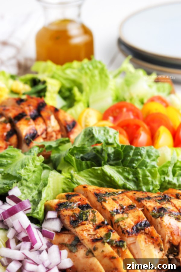 Delicious recipe for Grilled Chicken Salad