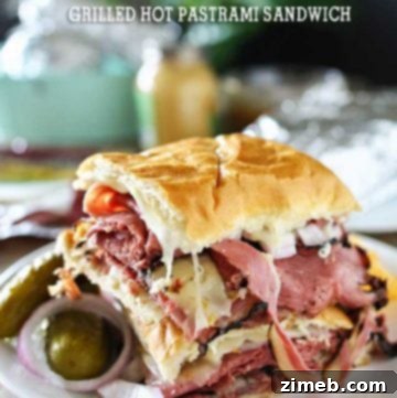 Fire-Kissed Pizza Recipe 12 Foil-grilled Hot Pastrami Sandwich
