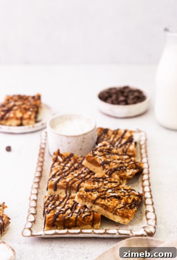 Classic Samoa Cookie Bars 22 Best Samoa Cookie Bars - A must-try dessert