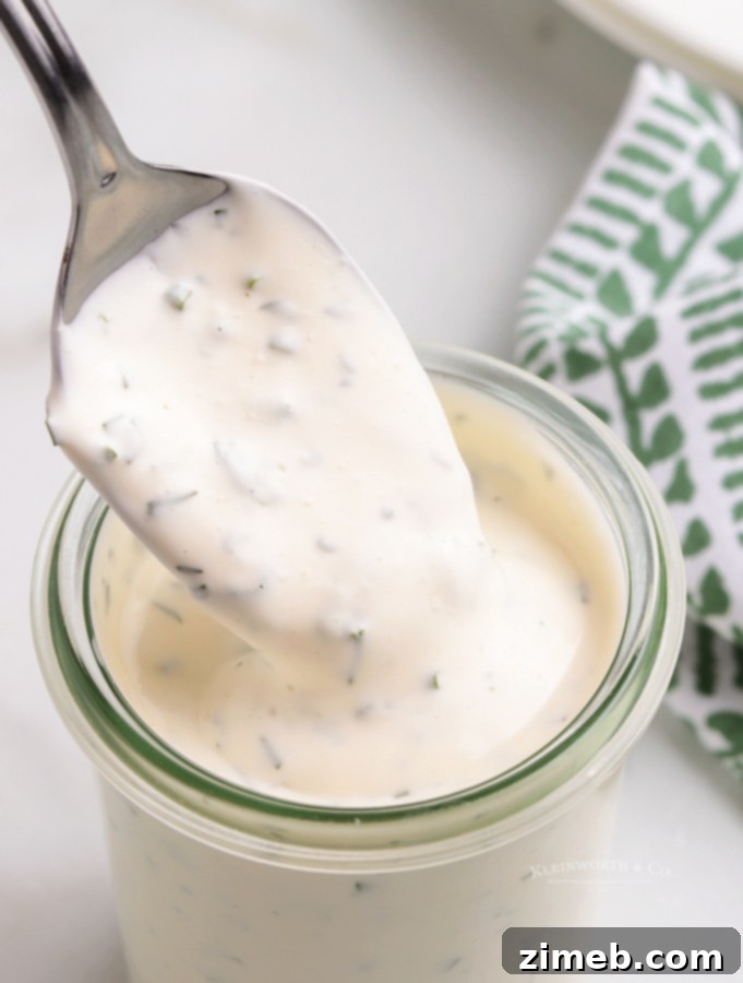 Fresh Crafted Ranch Dressing 4 ranch sauce