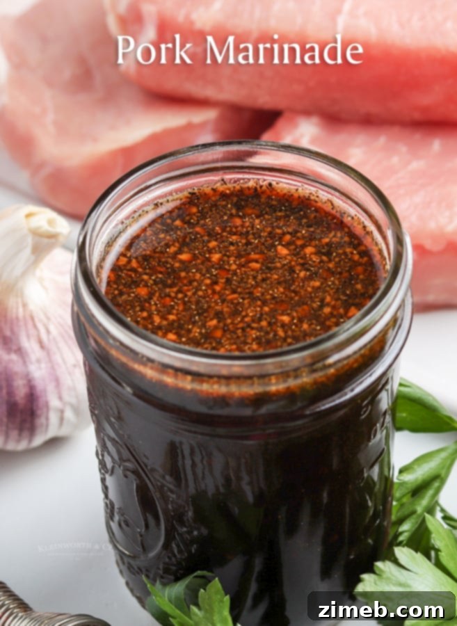 The Best Pork Marinade for a family meal