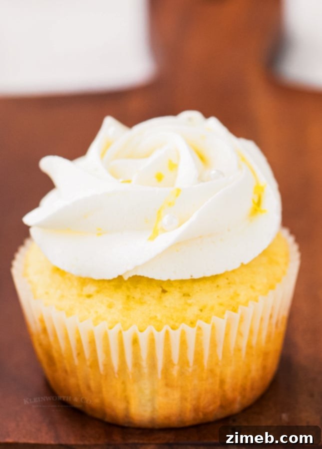 Sunshine Lemon Curd Cupcakes 11 lemon zest cupcakes