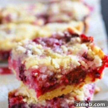 Luscious Strawberry Cheesecake Squares 14 how to make Blackberry Crumb Bars with a buttery topping