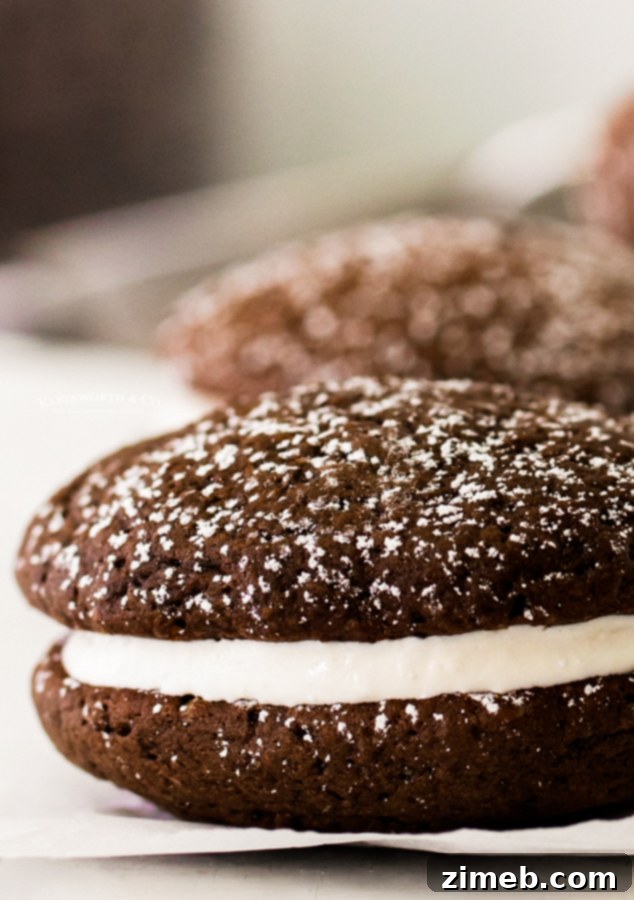 Decadent Whoopie Pie Delights 10 What is a whoopie pie, showing the delicious cake-cookie sandwich.