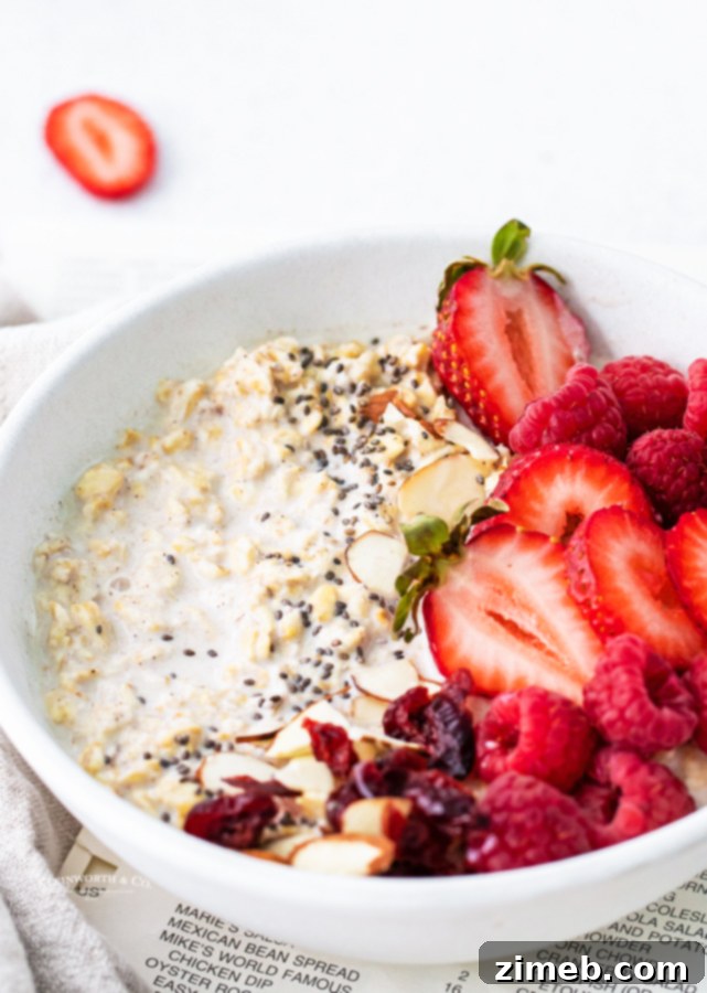 Effortless Overnight Oats 5 Delicious and healthy breakfast cold oats