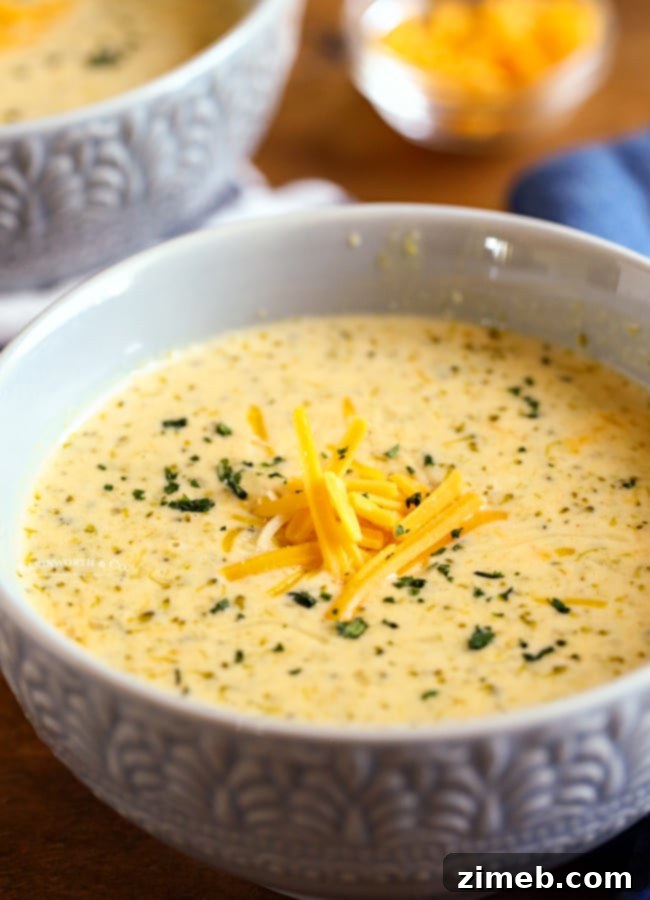 Creamy Instant Pot Broccoli Cheddar Soup 6 Broccoli Cheese Soup