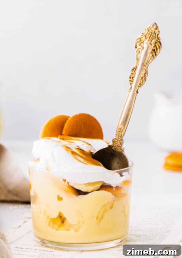 No bake pudding recipe with fresh bananas