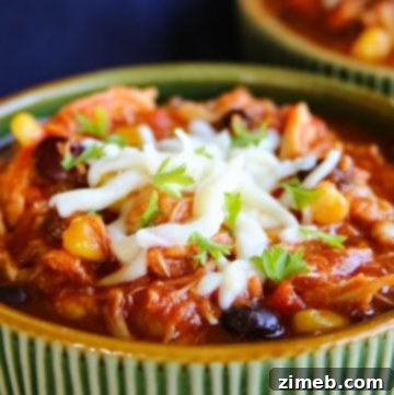 Chicken Black Bean Taco Soup recipe