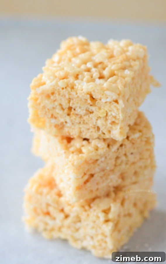 Irresistibly Gooey Rice Krispie Treats 7 marshmallow cereal treats
