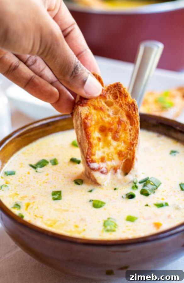 Hearty Beer Cheese Soup 3 Creamy Beer Cheese Soup