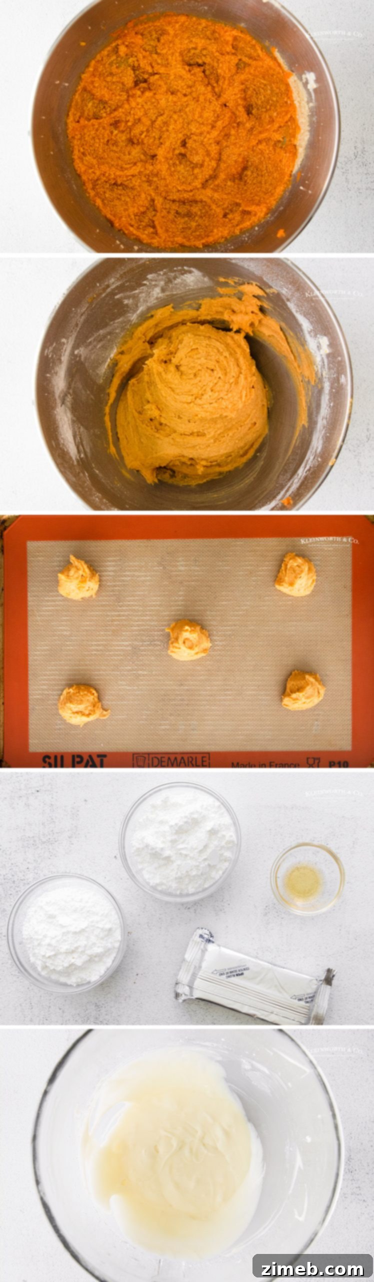 Pillowy Pumpkin Spice Cookies with Cream Cheese Frosting 6 how to make Soft Pumpkin Cookies with Cream Cheese Frosting
