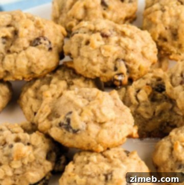 Oatmeal cookies with nuts