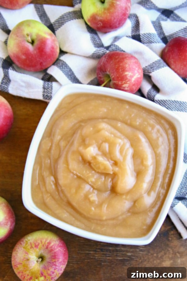 Pressure cooker applesauce in the Instant Pot