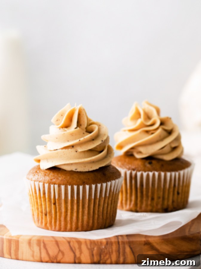 Detailed recipe for classic Pumpkin Spice Cupcakes