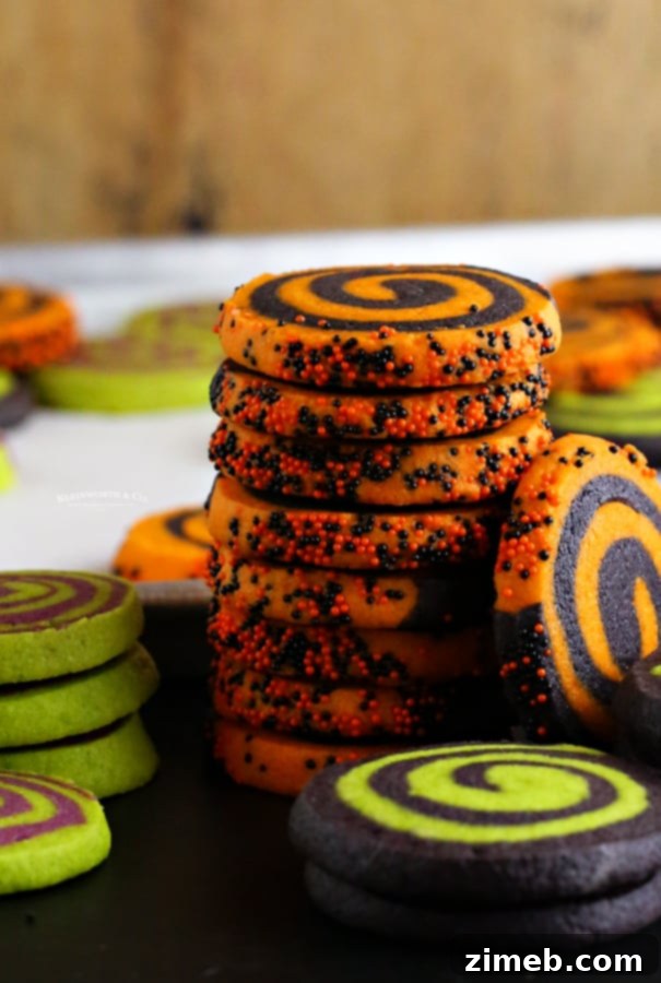 Wickedly Delicious Halloween Cookies 10 A batch of the best Halloween Sugar Cookies, soft and colorful