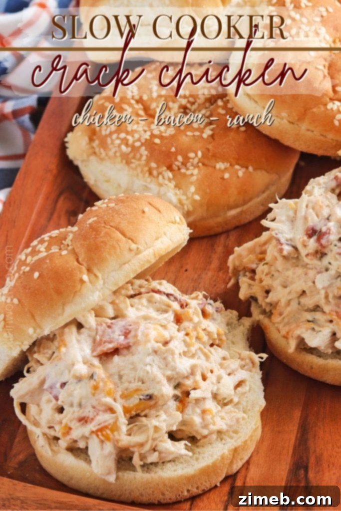 Irresistible Slow Cooker Chicken 2 Slow Cooker Crack Chicken