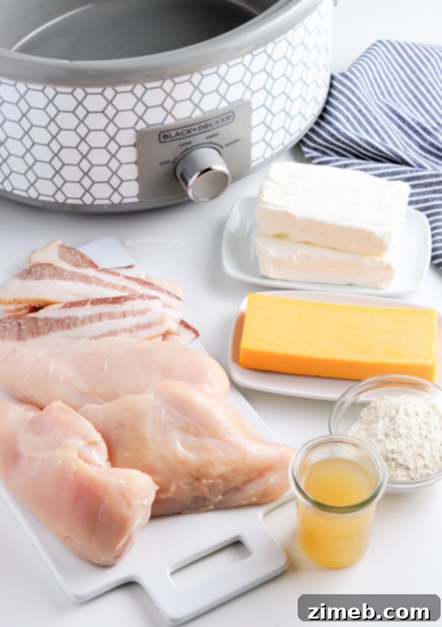 Irresistible Slow Cooker Chicken 5 ingredients for Slow Cooker Crack Chicken