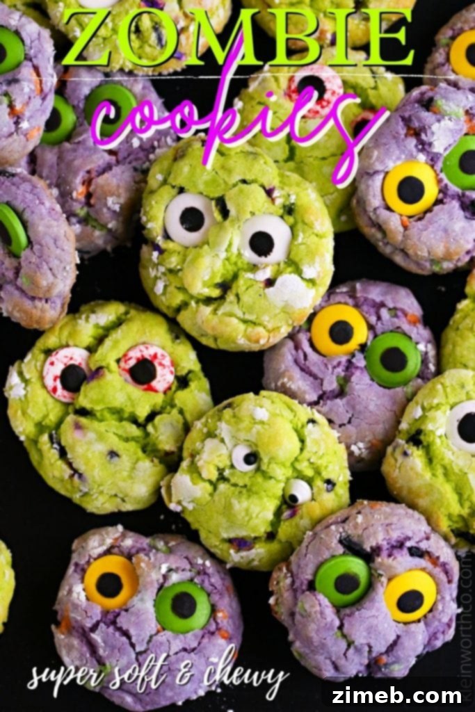 Undead Delights 2 Creepy and Ghastly Zombie Cookies for Halloween