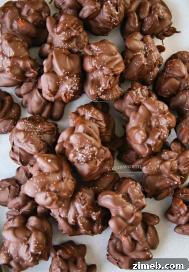 Chocolate Covered Almond Clusters