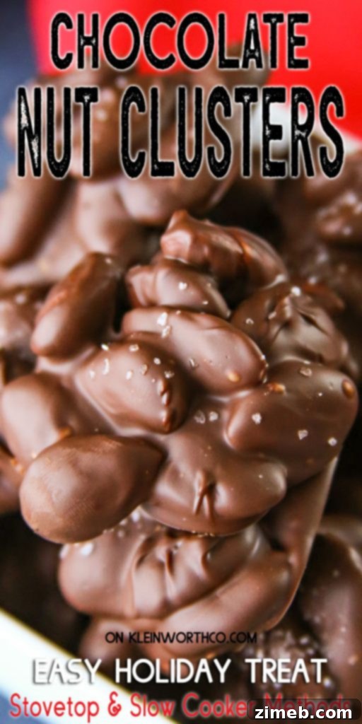 Delicious Chocolate Almond Clusters