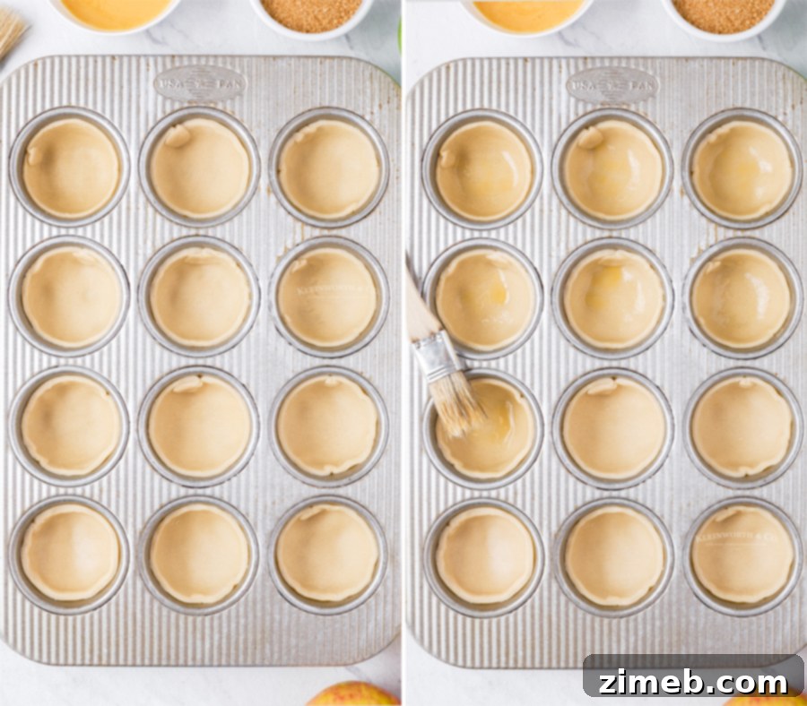 preparing pie dough