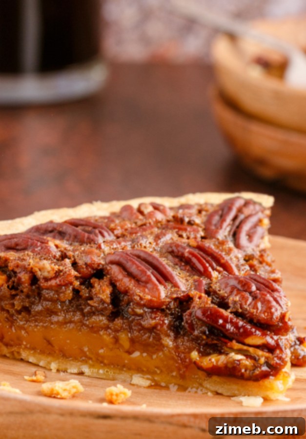 Foolproof Pecan Pie 23 the best pecan pie, golden brown and delicious