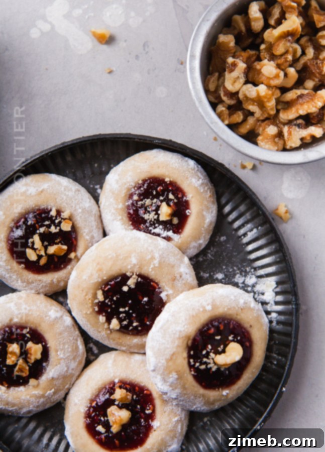 jam filled cookies