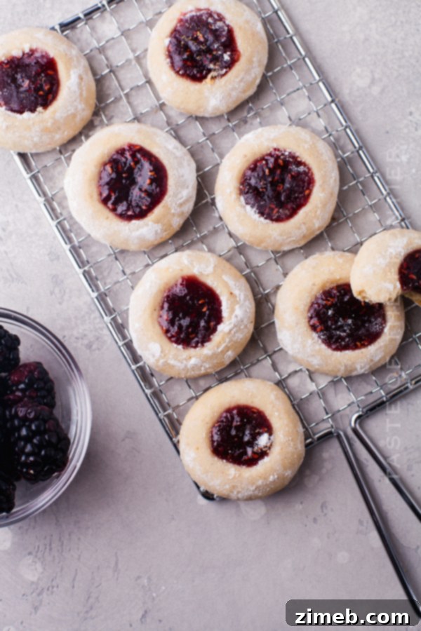 How to make Thumbprint Cookies