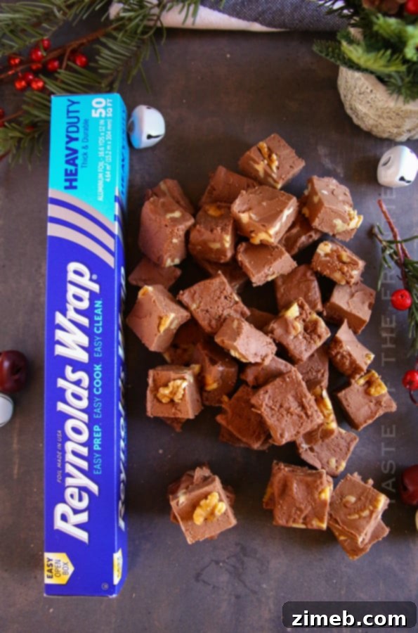 Decadent No-Bake Fudge in Minutes 7 recipe for No-Cook Fudge