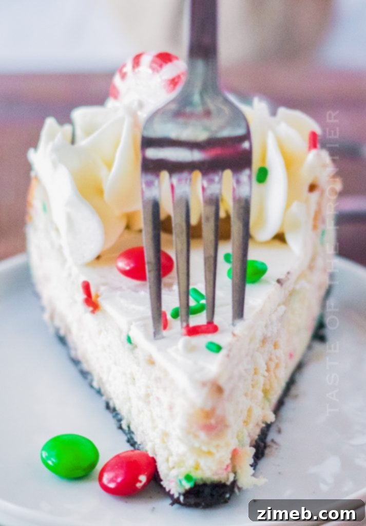 peppermint cheesecake