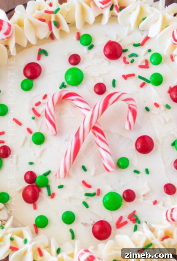 candy cane cheesecake