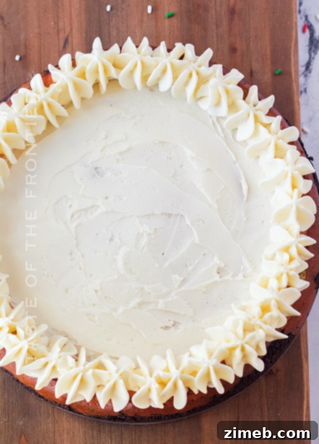 xmas cheesecake