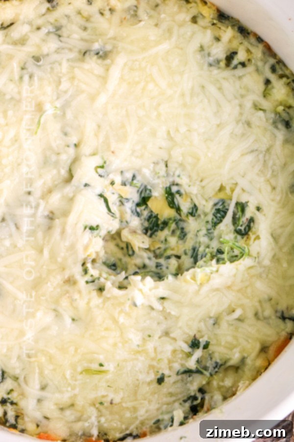 Irresistible Artichoke Spinach Dip 20 baked spinach dip