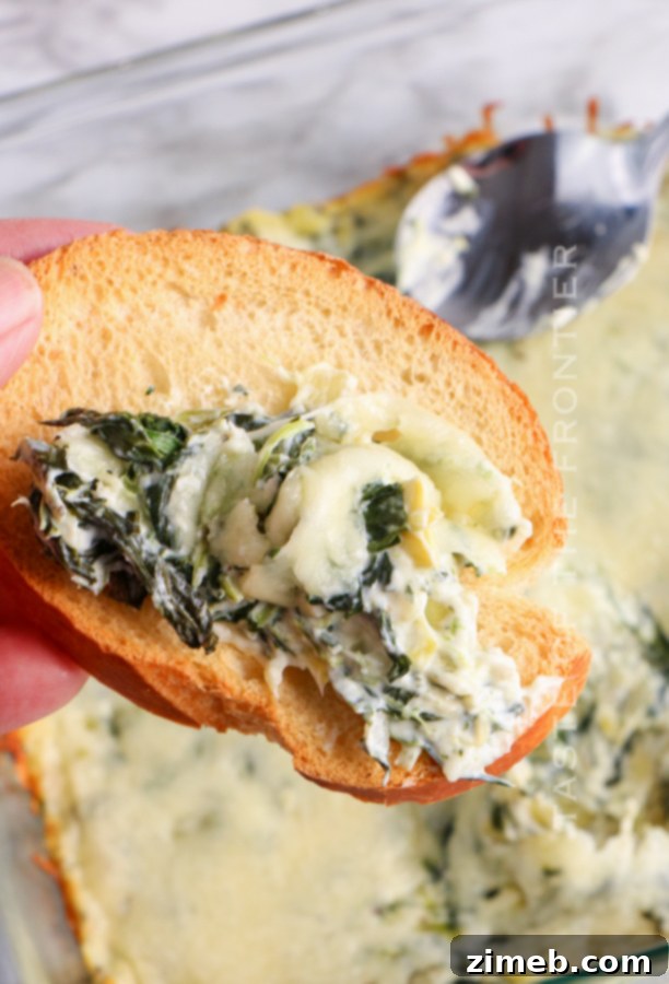 Irresistible Artichoke Spinach Dip 5 appetizer Artichoke Spinach