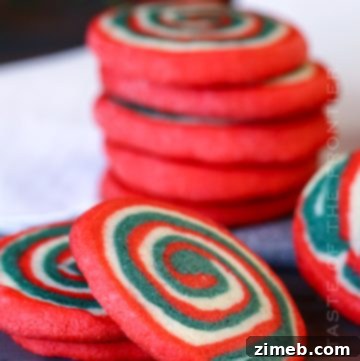 Christmas Pinwheel Cookies