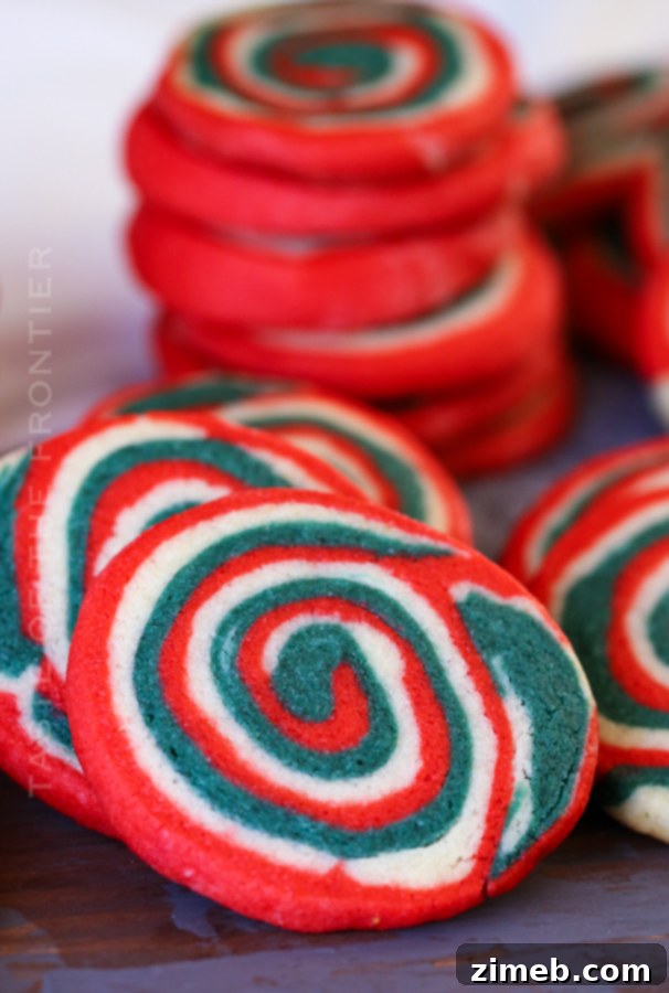 Soft and Chewy Holiday Cookies with vibrant Christmas colors