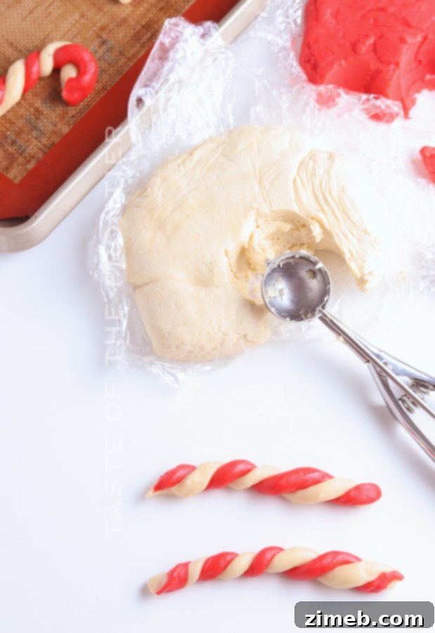 Festive Peppermint Twists 7 Peppermint Candy Cane Cookies for Christmas