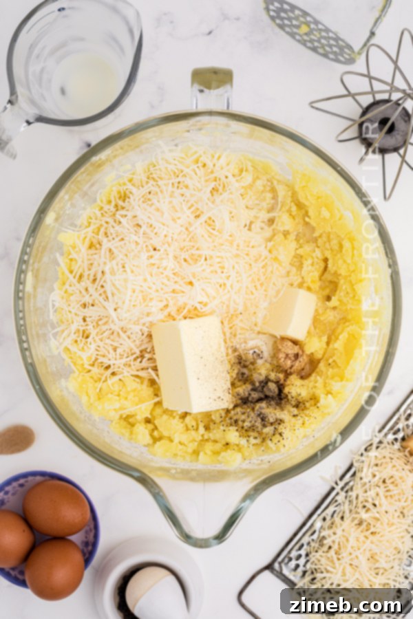 Golden Potato Rosettes 5 how to make Duchess Potatoes