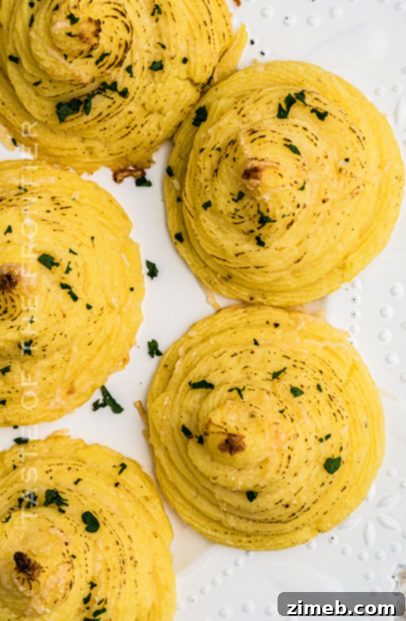 Golden Potato Rosettes 10 holiday side dish piped mashed potatoes
