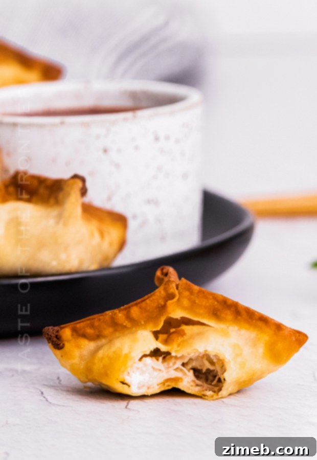 Crispy Air Fryer Crab Rangoon 21 appetizer air fryer rangoon
