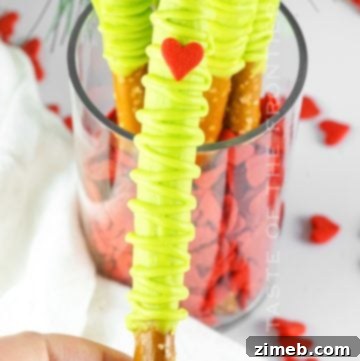 Festive Wreath Cookie Delights 17 holiday snack Grinch Pretzels